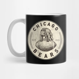 Vintage Chicago Bears 4 by Buck Tee Mug